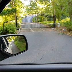 Bridgewater Overhead Doors - We installed LiftMaster Model LA 400  dual gate operator at this entrance.