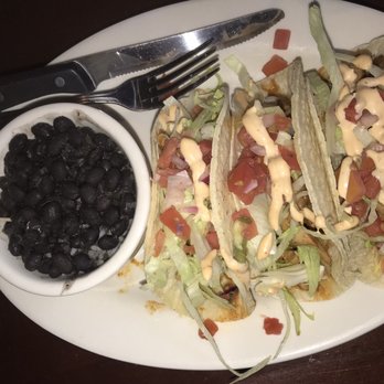 Stage House Tavern - chicken tacos w/ rice and beans - American Near Me - Mountainside, New Jersey Stage House Tavern - chicken tacos w/ rice and beans - American Near Me - Mountainside, New Jersey