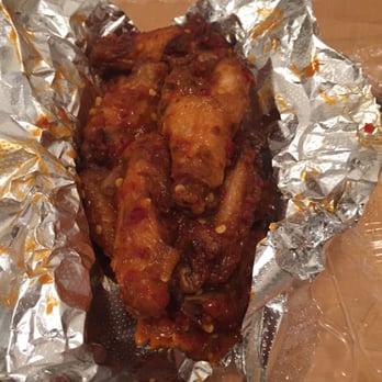 Halal Wings Plus - Original spicy wings : amazingly smothered in sauce . 12 for $8 - Burgers Near Me - San Francisco, California