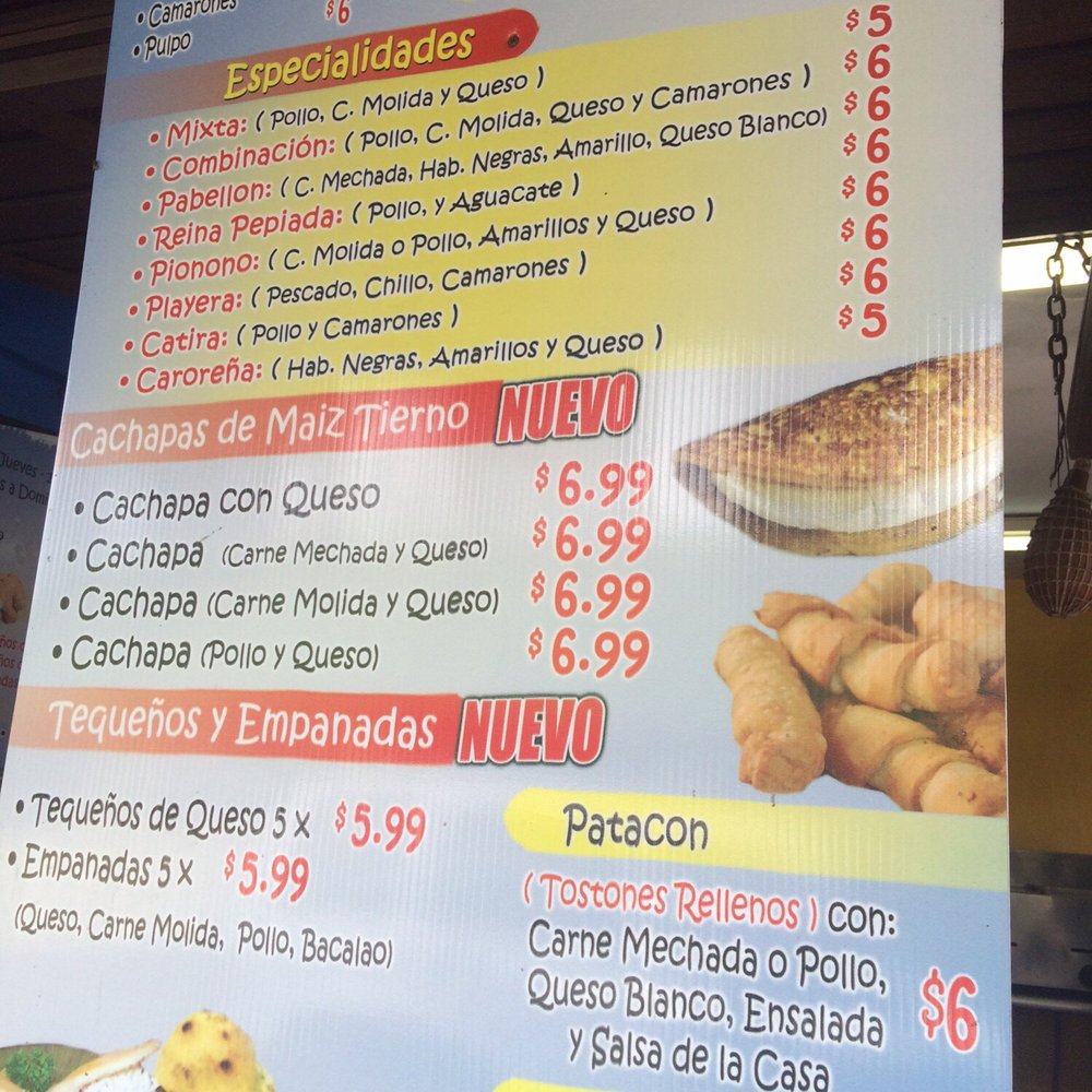 Los Chamos Arepas - Menu - Venezuelan Near Me - Carolina, Puerto Rico Los Chamos Arepas - Menu - Venezuelan Near Me - Carolina, Puerto Rico