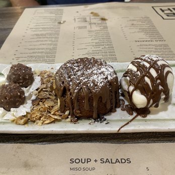 Ke-uH - Chocolate lava cake ! - Sushi Bars Near Me - Weston, Florida Ke-uH - Chocolate lava cake ! - Sushi Bars Near Me - Weston, Florida