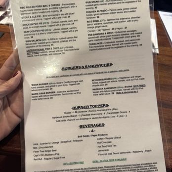 King Eider's Pub - Menu - Pubs Near Me - Damariscotta, Maine