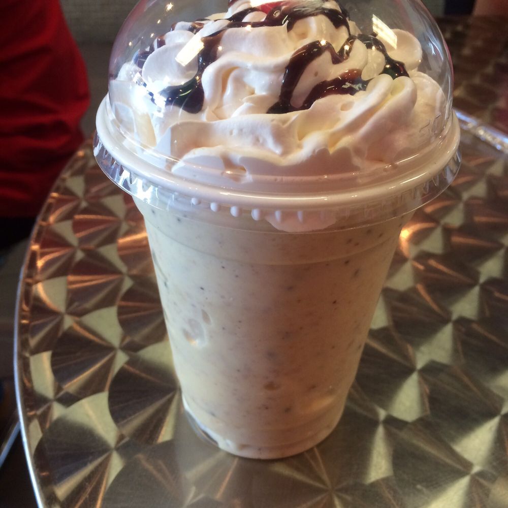 Cake batter cookie dough shake Cake batter cookie dough shake