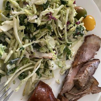 This Lil Piggy - Sausage, tri-tip and brisket with slaw/salad - Caterers Near Me - Kunia Camp, Hawaii