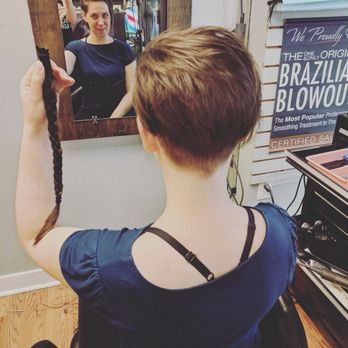 Cute Short Haircut And An Opportunity To Donate Hair Yelp