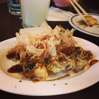 Yoisho Restaurant - The takoyaki wasn't normal takoyaki...it was more liked fried baby octopus, served with takoyaki sauce and katsuo. It was yummy. - Japanese Near Me - London, XGL Yoisho Restaurant - The takoyaki wasn't normal takoyaki...it was more liked fried baby octopus, served with takoyaki sauce and katsuo. It was yummy. - Japanese Near Me - London, XGL