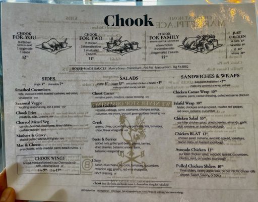 Menu photo 2 Chook Greenwood Village, CO