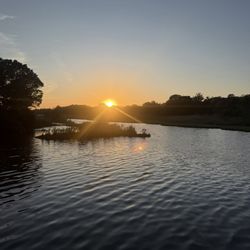 Dillon's Creek Marina - Sunset from Dock 11.