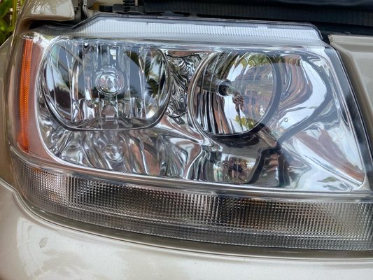 Headlight restoration - Headlight restorations are not only one of the best bang for your buck services to improve the look of your older vehicle, but drastically improve safety as well. Headlight restoration - Headlight restorations are not only one of the best bang for your buck services to improve the look of your older vehicle, but drastically improve safety as well.