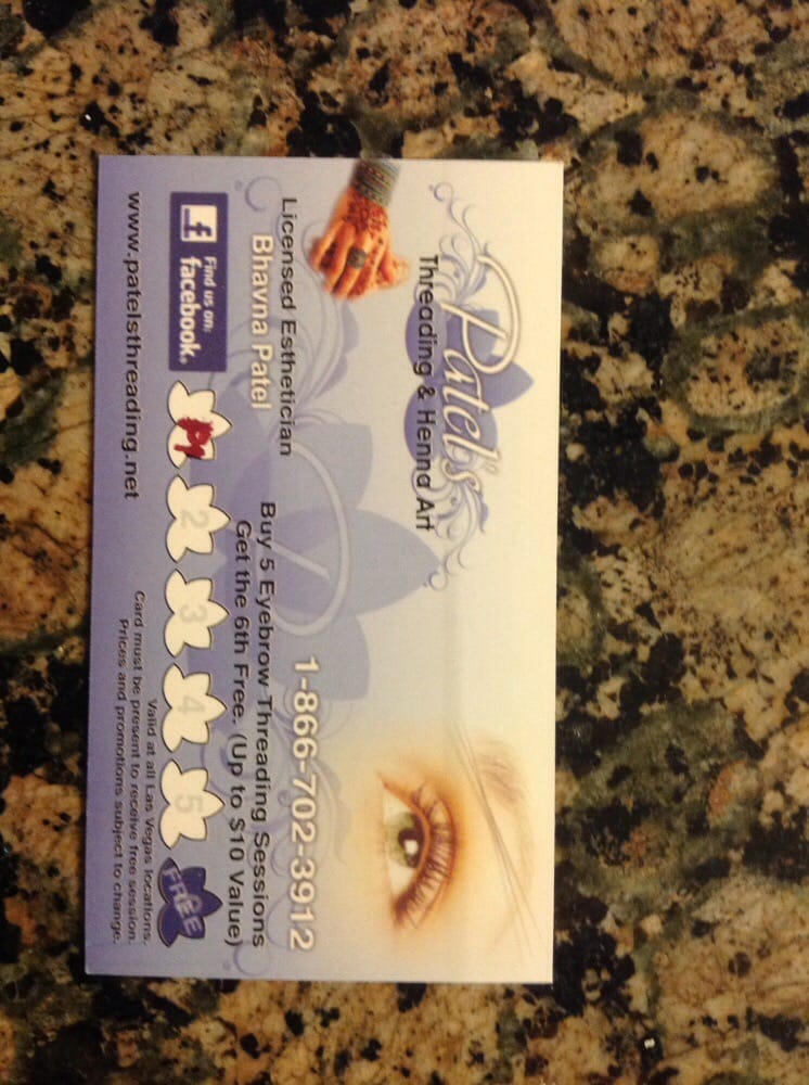 Patel's Threading and Henna Art Logo