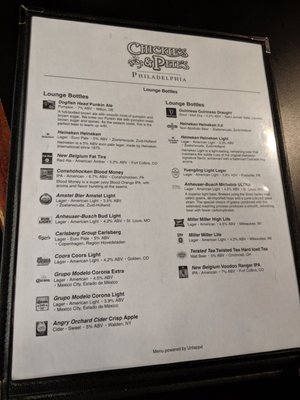 Menu photo 8 Chickie's & Pete's Philadelphia, PA