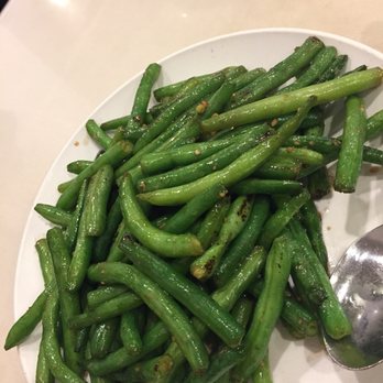 Dumpling Kitchen - #75 dry braised string beans ($9.50) - Chinese Near Me - San Francisco, California Dumpling Kitchen - #75 dry braised string beans ($9.50) - Chinese Near Me - San Francisco, California
