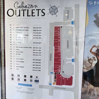 Cabazon Outlets - Map - Outlet Stores Near Me - Cabazon, California Cabazon Outlets - Map - Outlet Stores Near Me - Cabazon, California