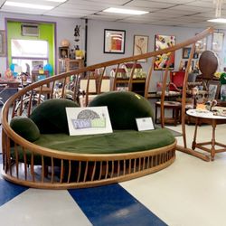 Funky Finds and Grinds - Coolest Huge Vegas style sofa.