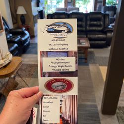 The hotel's brochure