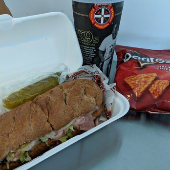 Firehouse Subs - Hook and Ladder medium sub with wheat bread. - Sandwiches Near Me - Jacksonville, Florida