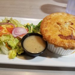 Mini Pot Pie Combo Also comes with a slice of pie, $9.99 can't beat it!