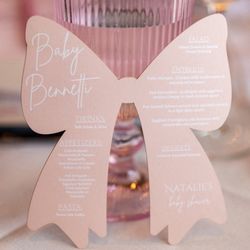 The endiy shop - Menu card