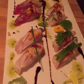 Saku Sushi - Chef Special Aburi Sushi - Sushi Bars Near Me - Toronto, Ontario