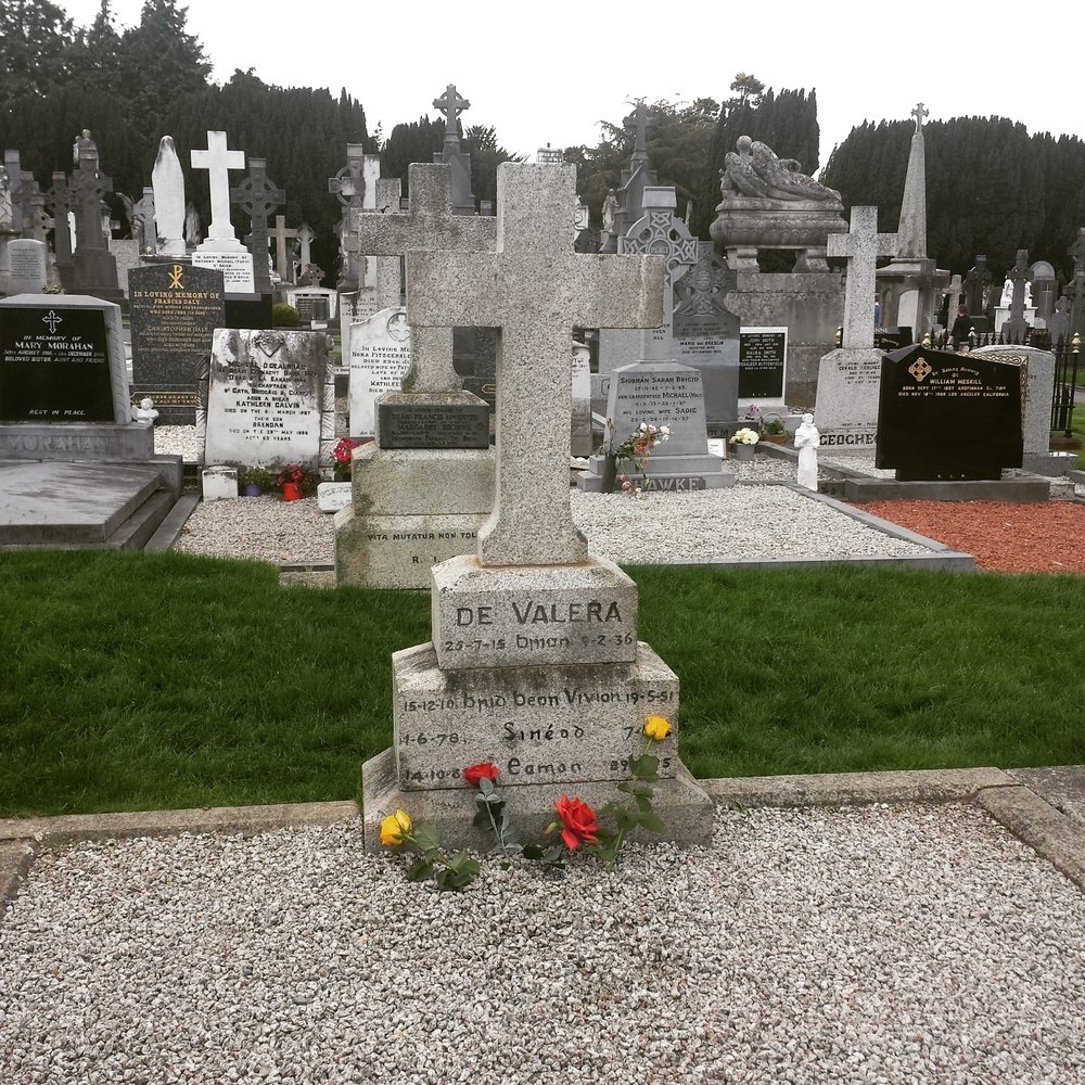 Glasnevin Cemetery - De Valera grave at #glasnevin - Funeral Services & Cemeteries Near Me - Dublin, D Glasnevin Cemetery - De Valera grave at #glasnevin - Funeral Services & Cemeteries Near Me - Dublin, D