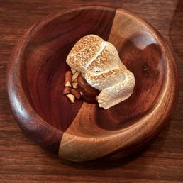 S'mores (with marshmallow, red miso caramel, and dark chocolate) S'mores (with marshmallow, red miso caramel, and dark chocolate)