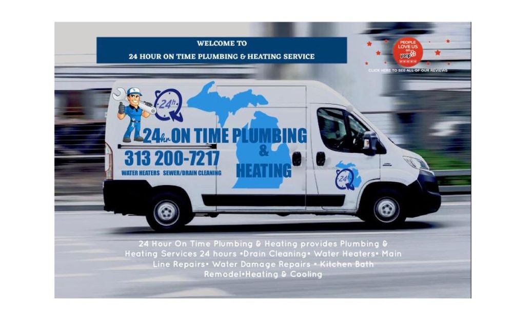 Slide of 24 Hour On Time Plumbing & Heating