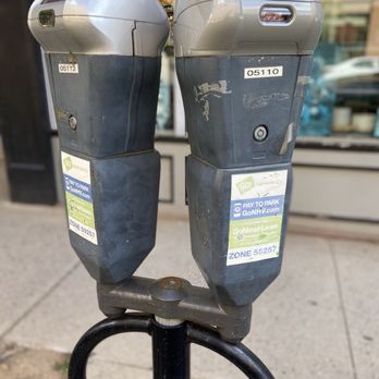 Kung Fu Kitchen - Coin/credit card parking meter at restaurant.  Theres also public parking lots at corners. - Noodles Near Me - New Haven, Connecticut