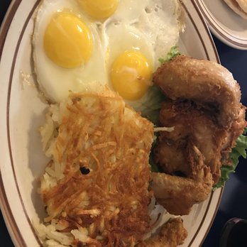 Southern Kitchen Coffee Shop - Fried chicken 3 eggs & hash browns - American Near Me - San Jose, California Southern Kitchen Coffee Shop - Fried chicken 3 eggs & hash browns - American Near Me - San Jose, California