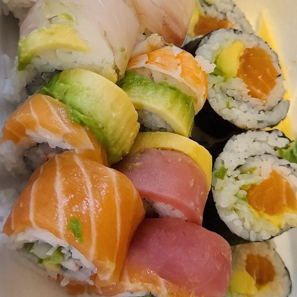 Sushi Go - Rainbow roll and salmon avocado roll - Sushi Bars Near Me - Pittsburgh, Pennsylvania Sushi Go - Rainbow roll and salmon avocado roll - Sushi Bars Near Me - Pittsburgh, Pennsylvania