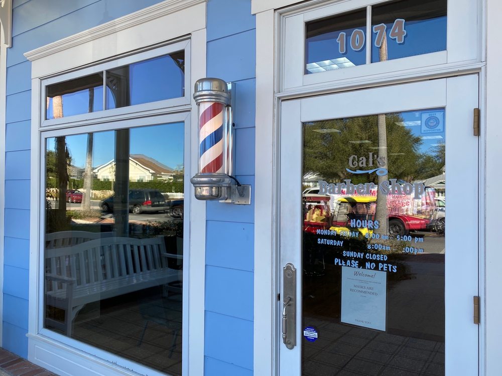 Cal's Barber Shop Logo