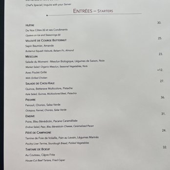 Maison Boulud - Menu - French Near Me - Montreal, Quebec Maison Boulud - Menu - French Near Me - Montreal, Quebec