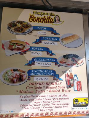 Menu photo 7 Taqueria Conchita San Jose, CA