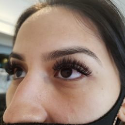 Eyelash extensions Eyelash extensions