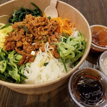 Bab Cafe - #2 classic spicy pork. So good with sauce. Don't forget to mix it up. - Korean Near Me - Reno, Nevada Bab Cafe - #2 classic spicy pork. So good with sauce. Don't forget to mix it up. - Korean Near Me - Reno, Nevada