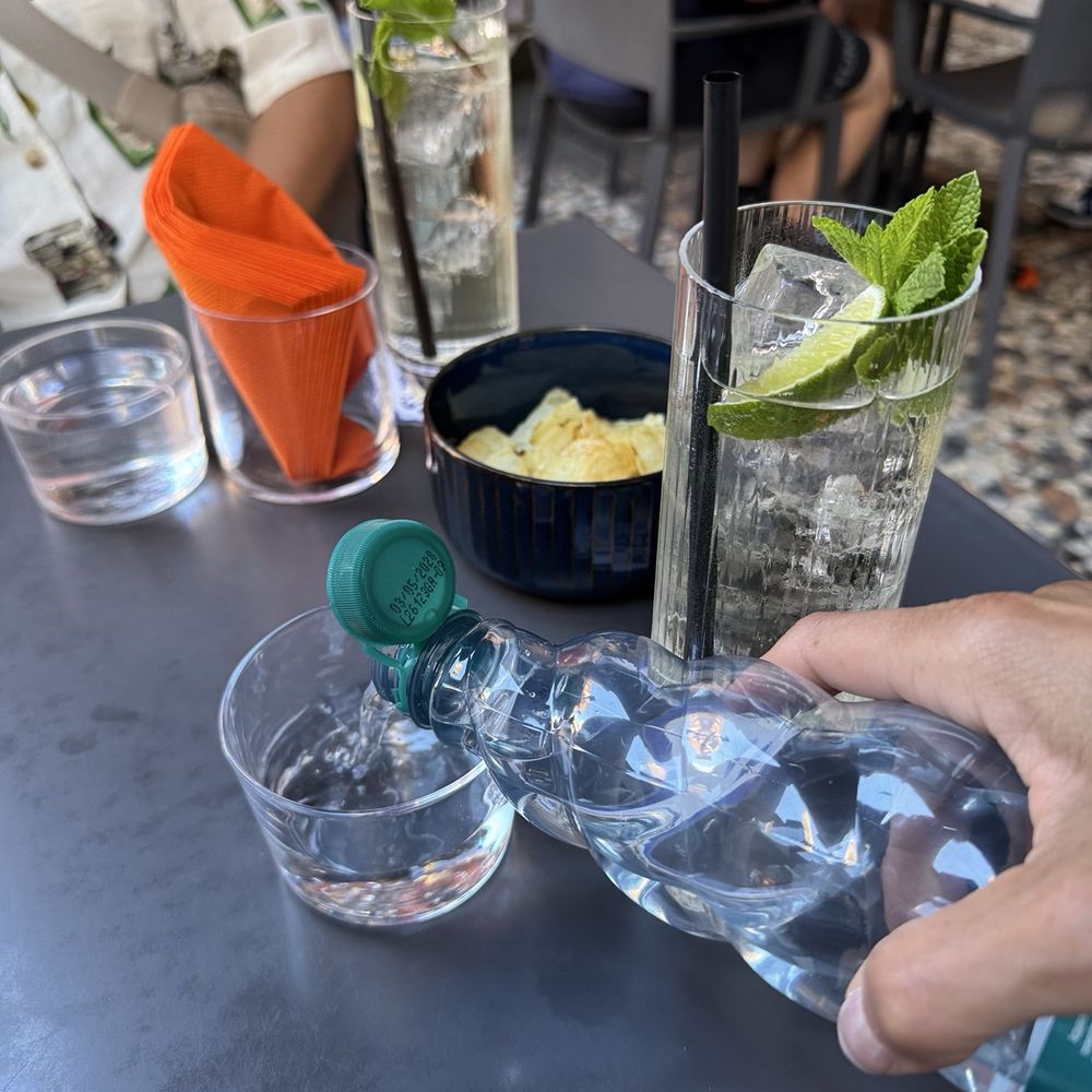 Caffè Maxim - Hugo Spritz and chips! - Cocktail Bars Near Me - Bologna, BO
