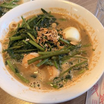 IPOH Garden Malaysian Cuisine - prwan N04. Penang Prawn Mee Noodle Soup - Malaysian Near Me - Millbrae, California IPOH Garden Malaysian Cuisine - prwan N04. Penang Prawn Mee Noodle Soup - Malaysian Near Me - Millbrae, California