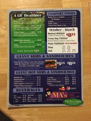 Menu photo 5 Rosie's Corner Take Out Restaurant Brewerton, NY Menu photo 5 Rosie's Corner Take Out Restaurant Brewerton, NY