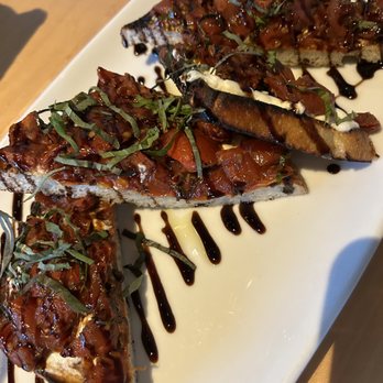SixtyFour - Wine Bar & Kitchen - Laura Chenel Goat Cheese Bruschetta, Roasted Tomato, Balsamic, Grilled Sourdough Bread - Wine Bars Near Me - Naperville, Illinois SixtyFour - Wine Bar & Kitchen - Laura Chenel Goat Cheese Bruschetta, Roasted Tomato, Balsamic, Grilled Sourdough Bread - Wine Bars Near Me - Naperville, Illinois