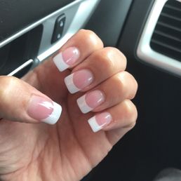 Kim does an amazing job! My nails in the picture are after a week and a half since my last full.