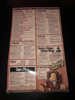 Menu photo 6 Speakeasy Salina, KS