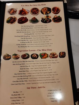 Menu photo 3 Lang Nuong San Jose, CA