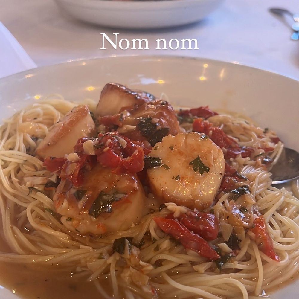 Stefano's - Scallops Samantha - Seafood Near Me - Beach Haven, New Jersey