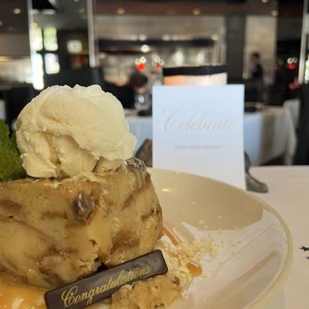 Morton's The Steakhouse - Banana bread pudding - Steakhouses Near Me - Coral Gables, Florida
