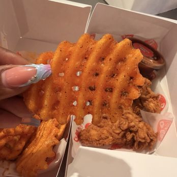 Tender Crush - Waffle fry - Chicken Shop Near Me - Las Vegas, Nevada Tender Crush - Waffle fry - Chicken Shop Near Me - Las Vegas, Nevada