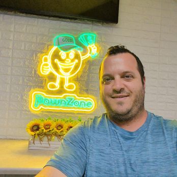 Pawnzone - selfie in front of their logo - Pawn Shops Near Me - Torrance, California Pawnzone - selfie in front of their logo - Pawn Shops Near Me - Torrance, California