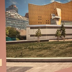 Philharmonie Entwurf Hans Scharoun