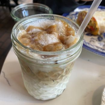 Clayton's Bakery & Bistro - Iced caramel macchiato - Bakeries Near Me - Coronado, California