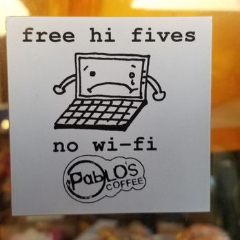 Pablo's Coffee - Stickier on their window. Takeout only for the time being - Coffee & Tea Near Me - Denver, Colorado
