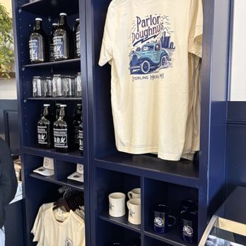 Parlor Doughnuts - Cool merch for sale. I may need to get a t-shirt - Donuts Near Me - Sterling Heights, Michigan
