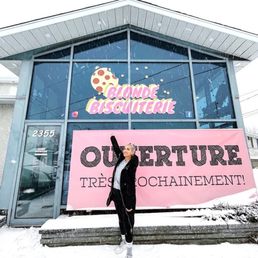 Outside the store